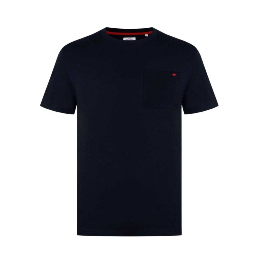 Lee Cooper Mens Pocket Regular T-Shirt / Black